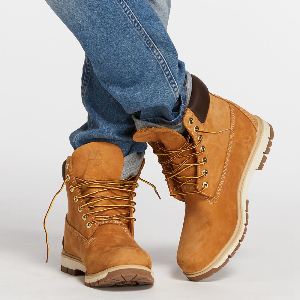 Botas Masculino - Timberland 6-Inch Radford Lightweight Impermeavel - UIFYP3865 - Marrom